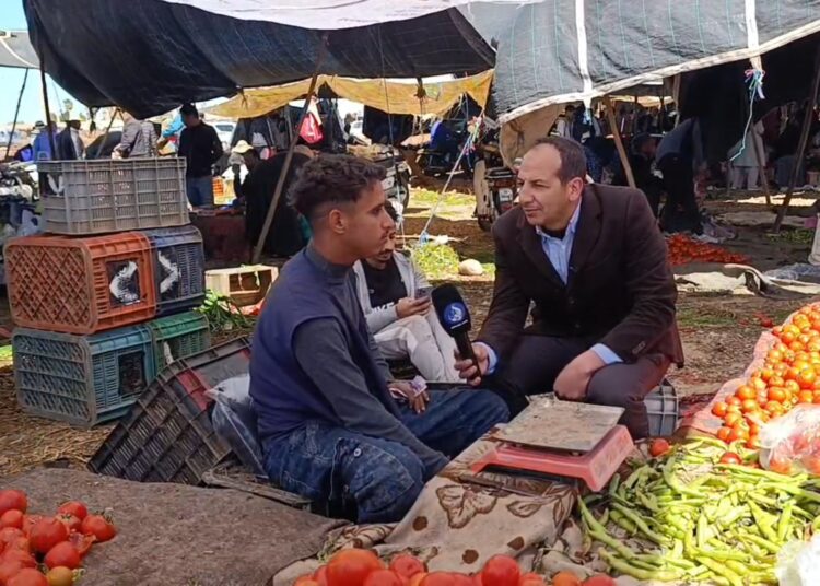 فوضى الأسعار بسوق الأربعاء بالسويهلة.. تضارب في أثمنة الخضر واللحوم والماشية وسط ركود الطلب..فيديو