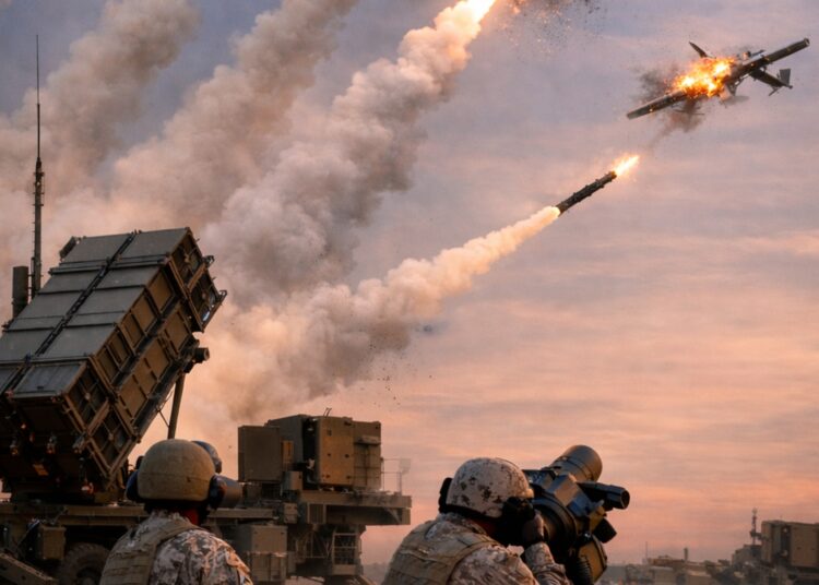 الإمارات تعلن إحباط هجوم جوي إيراني.. اعتراض 4 صواريخ باليستية و6 طائرات مسيّرة