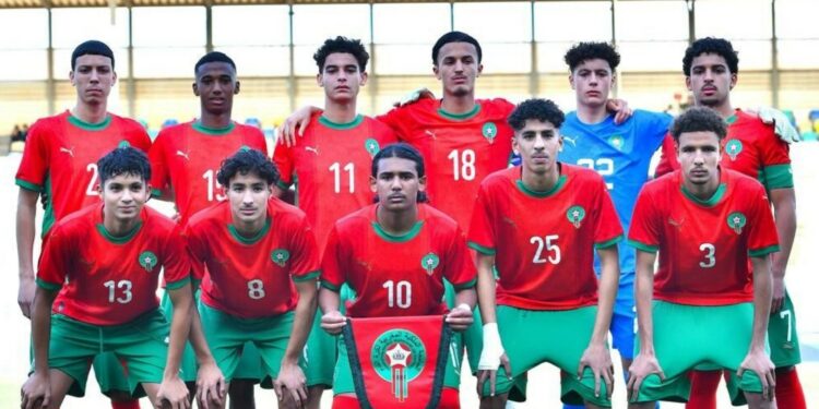 المنتخب المغربي لأقل من 17 سنة يحقق التتويج بالعلامة الكاملة