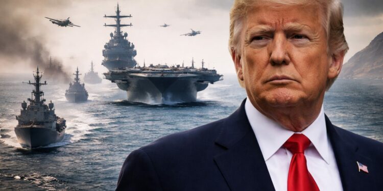 تصعيد خطير في الخليج: دونالد ترامب يعلن حصارًا بحريًا على مضيق هرمز