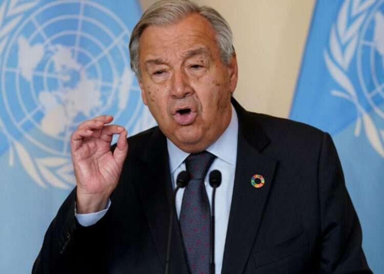 غوتيريش يحذّر: استمرار التوتر في الشرق الأوسط يهدد الاقتصاد العالمي ويدعو لتسريع المفاوضات