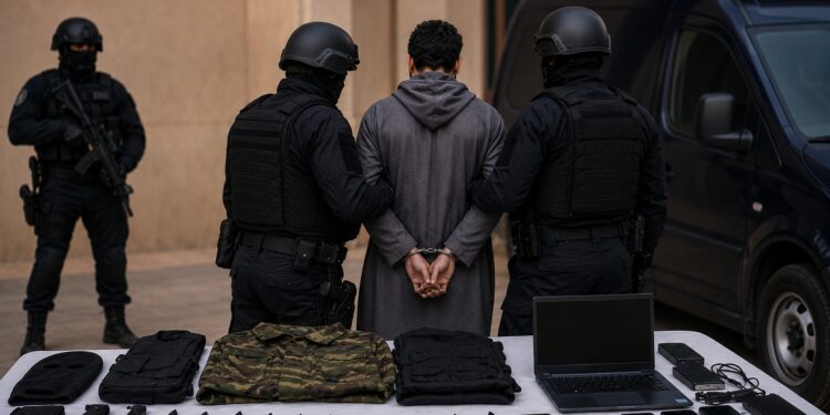 إحباط مخطط إرهابي خطير وتوقيف عنصر موالٍ لـ”داعش” في عملية أمنية دقيقة بالداخلة