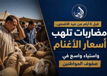 قبل 6 أيام من عيد الأضحى.. مضاربات تلهب أسعار الأغنام واستياء واسع في صفوف المواطنين.. فيديو