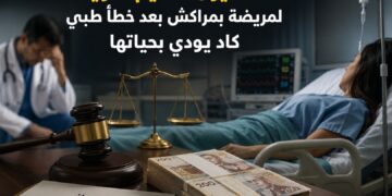 50 مليون سنتيم تعويضاً لمريضة بمراكش بعد خطأ طبي كاد يودي بحياتها