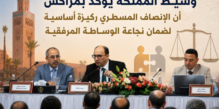 الإنصاف المسطري في صلب إصلاح المرفق العمومي.. وسيط المملكة يوجه رسائل قوية من مراكش