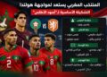 الناخب الوطني يكشف عن تشكيلته لمواجهة هولندا