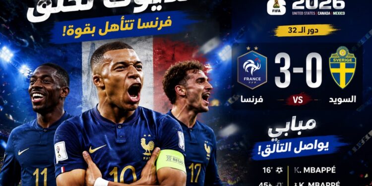 فرنسا ترعب منافسيها في المونديال.. عرض قوي وثلاثية في شباك السويد