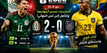 المكسيك تحسمها بثنائية وتبلغ ثمن نهائي مونديال 2026 بثقة