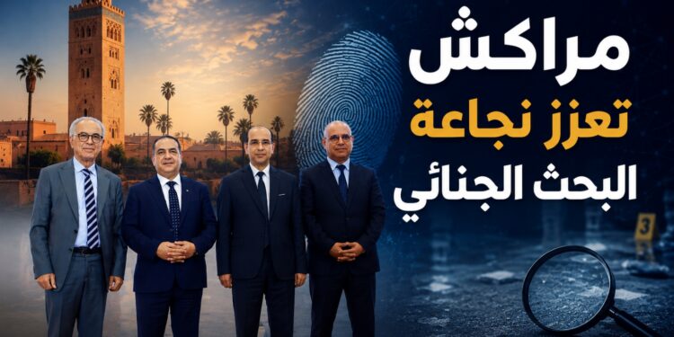 مراكش تفتح ورش تجويد البحث الجنائي وتعزيز نجاعته