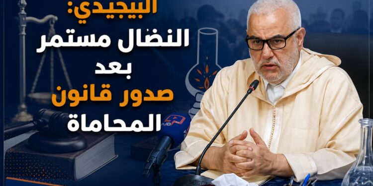 العدالة والتنمية: قانون المحاماة دخل حيز التنفيذ.. والنضال مستمر