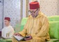 صاحب الجلالة يترأس بالقصر الملكي بالرباط حفلا دينيا إحياء لليلة المولد النبوي الشريف