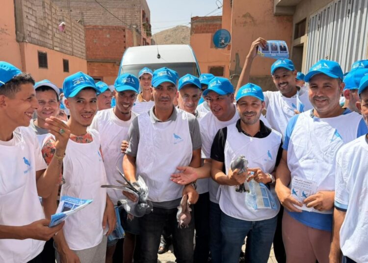 عبد اللطيف صنديل يعبّئ الرحامنة ميدانياً.. القرب والإنصات في صلب حملة “الأحرار”