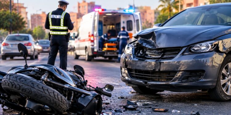 42 قتيلاً وأكثر من 3200 جريح في حوادث السير داخل المدن خلال أسبوع