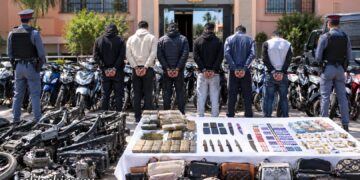 المركز القضائي للدرك الملكي بمراكش يفكك عصابة تخصصة في سرقة الدراجات والنشل